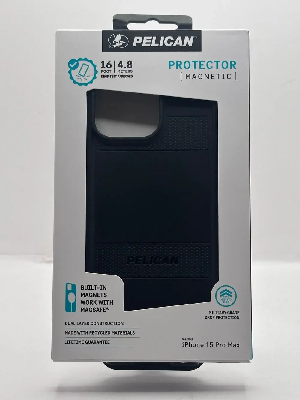 Pelican Protector Magnetic iPhone 15 Pro Max MagSafe Case NWT MSRP: $50.00